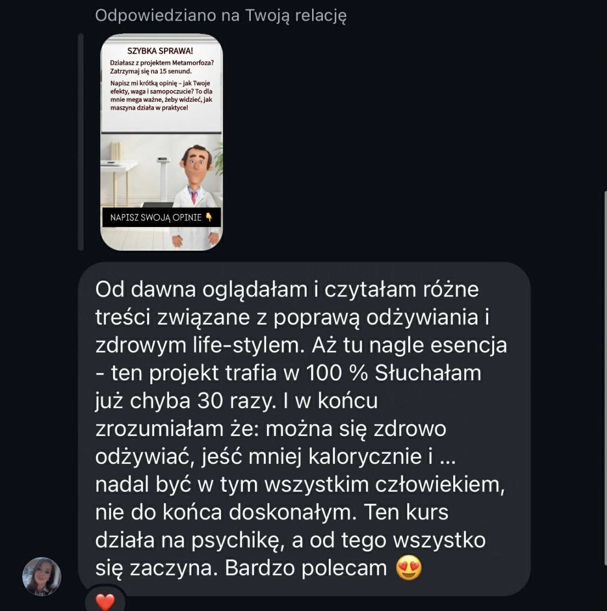 Opinia uczestnika 5
