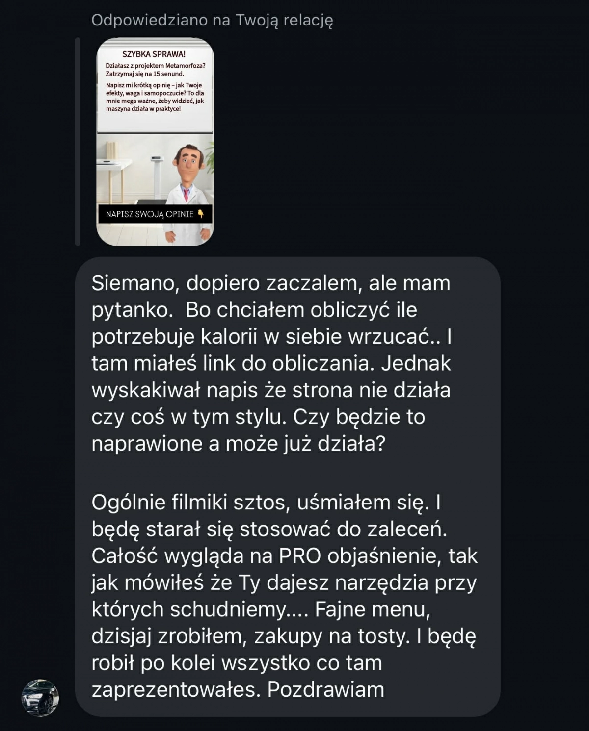 Opinia uczestnika 10